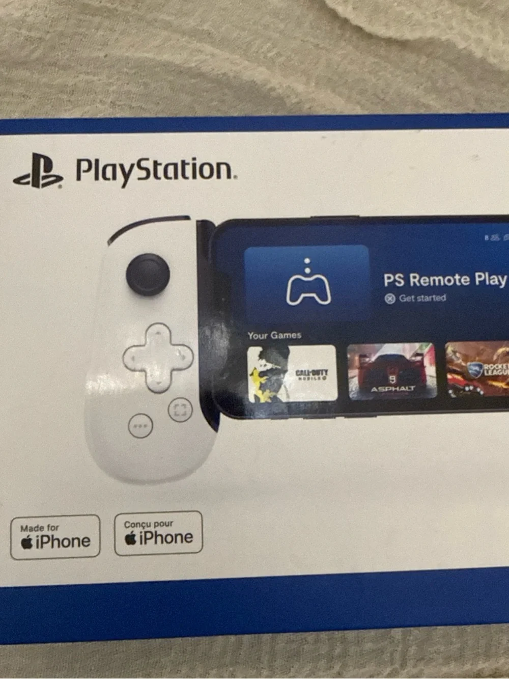Sony Backbone Mobile Controller - White and Black